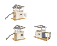 Holzspielhaus für Kinder Surfer