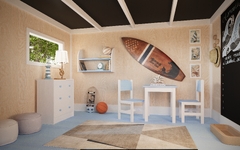 Holzspielhaus für Kinder Surfer